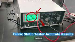جهاز اختبار النسيج الساكن EN 1149 EN 1149-2 AATCC 76