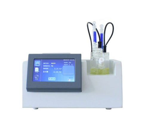 شراء محلل رطوبة الزيت الأوتوماتيكي Coulometric Karl Fischer Titrator تصنيع عبر الإنترنت