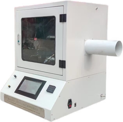 ISO 340 / AS1334.10 الحزام النقل غرفة اختبار الحرق الرأسي أنبوب التهوية بطول 20 سم مع قطر 10 سم