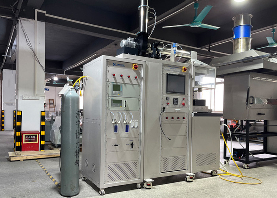 ASTM E1354 آلة اختبار الحرارة المخروطية مقياس الحرارة المخروطية اختبار النار