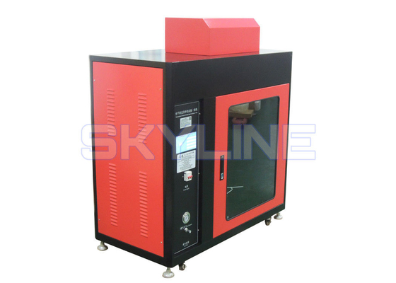 غرفة الاختبار الأفقية العمودية للاشتعال UL94 ، ISO 6722