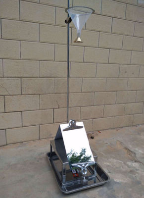 شراء AATCC42 اختبار اختراق تأثير الأقمشة مع ارتفاع مخروط 610mm 335x285x1080mm تصنيع عبر الإنترنت