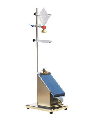 شراء AATCC42 اختبار اختراق تأثير الأقمشة مع ارتفاع مخروط 610mm 335x285x1080mm تصنيع عبر الإنترنت