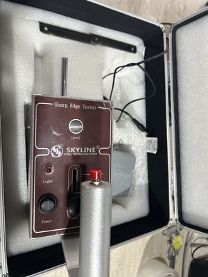 شراء آلة اختبار الحواف الحادة المتوافقة مع EN71-1 / ISO 8124-1 بوزن 1.35 رطل مع مصدر طاقة 220 فولت لسلامة الألعاب تصنيع عبر الإنترنت