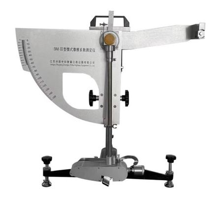 شراء EN 13036-4 Compliant Pendulum Slip Resistance Tester for Road and Airfield Surface Testing with Shore Hardness 55 ± 5 تصنيع عبر الإنترنت