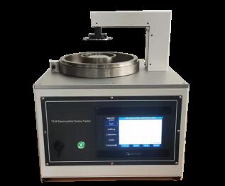 شراء EN 1149-3 ملابس حماية اختبار تساقط الشحنة الكهربائية مع شاشة لمس ملونة عالية الوضوح ووحدة تفريغ عالية الجهد ومستشعر الكشف الكهربائي الدقيق تصنيع عبر الإنترنت