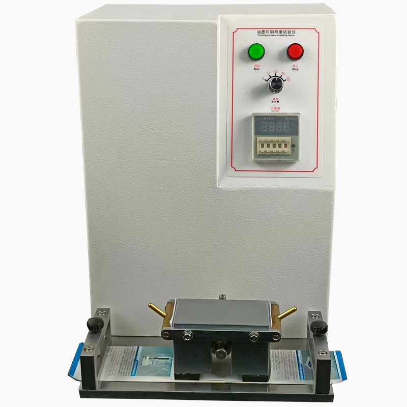 ASTM D5264 Sutherland Ink Rub Tester آلة اختبار تجشيد الحبر وإزالة اللون اختبار مقاومة حبر الاحتكاك