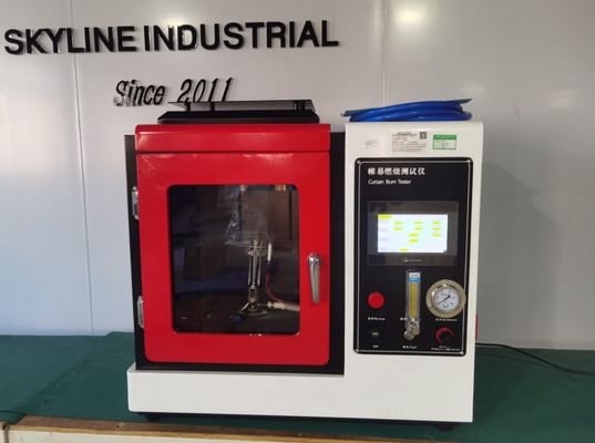 سعر جيد 220V NFPA 701 الأقمشة معدات اختبار القابلية للاشتعال الانترنت