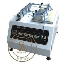 معدات اختبار الأحذية الرقمية آلة اختبار الحذاء فلات ، SATRA PM154 فرك اختبار المقاومة