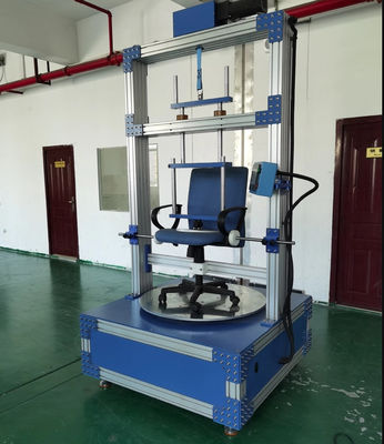 سعر جيد SKYLINE SL-T03 اختبار متانة الدوران كرسي المكتب آلة اختبار التعب BIFMA X5.1 120000 دورات 102kg الحمل متصل