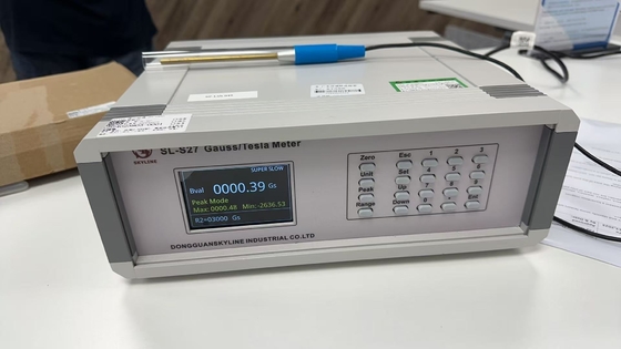 EN71-1 مجال التيار المستمر Dc Gaussmeter دقة عالية