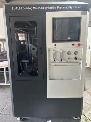 جهاز اختبار القابلية للاشتعال PC Control Model ISO 5657 مع إشعاع 10 كيلو واط/متر مربع ~ 70 كيلو واط/متر مربع وخرج 50 واط لاختبار قابلية اشتعال مواد البناء