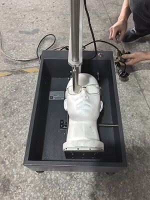 سعر جيد اختبار تأثير العدسات مع كرة فولاذية 16 ملم 1.27M ارتفاع ومطابقة ANSI Z87.1 الانترنت