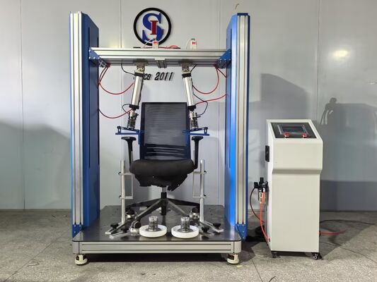 سعر جيد PLC BIFMA X5.1 مقياس الكرسي الذراع والساق آلة الاختبار الثابتة آلة اختبار التعب الانترنت
