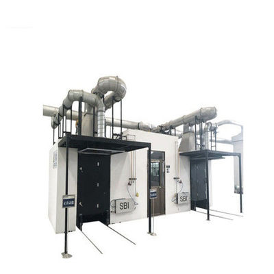 سعر جيد SBI منتجات البناء أحرق مواد بناء المواد القابلة للاشتعال / جهاز EN13823 الانترنت